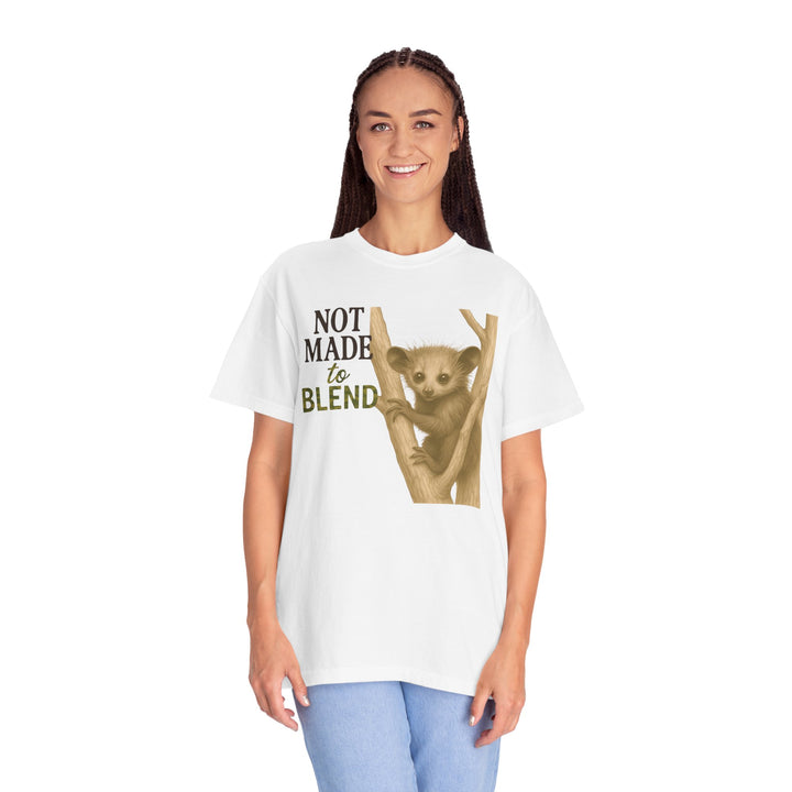 Not Made to Blend – Aye Aye | Reflective & Wise | Sketch Series by Pure Perspective App | Eco Friendly Graphic Tee