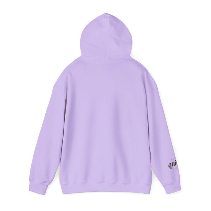 Let Quiet Lead – Barn Owl Edition | Calm & Centered Series | Unisex Heavy Blend™ Hooded Sweatshirt | Eco-Friendly Apparel