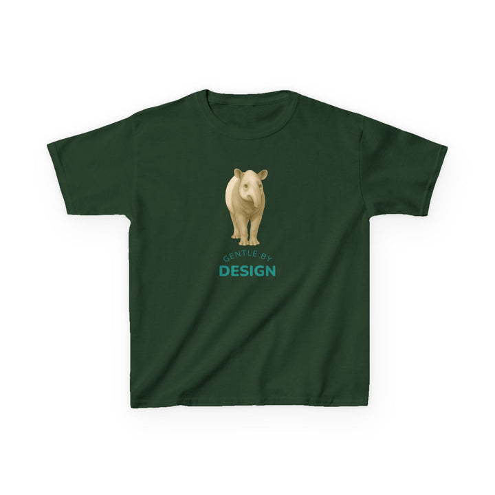 Kids Tapir Tee | "Gentle by Design" | Sketch Design | Eco-Conscious | Grounded & Gentle