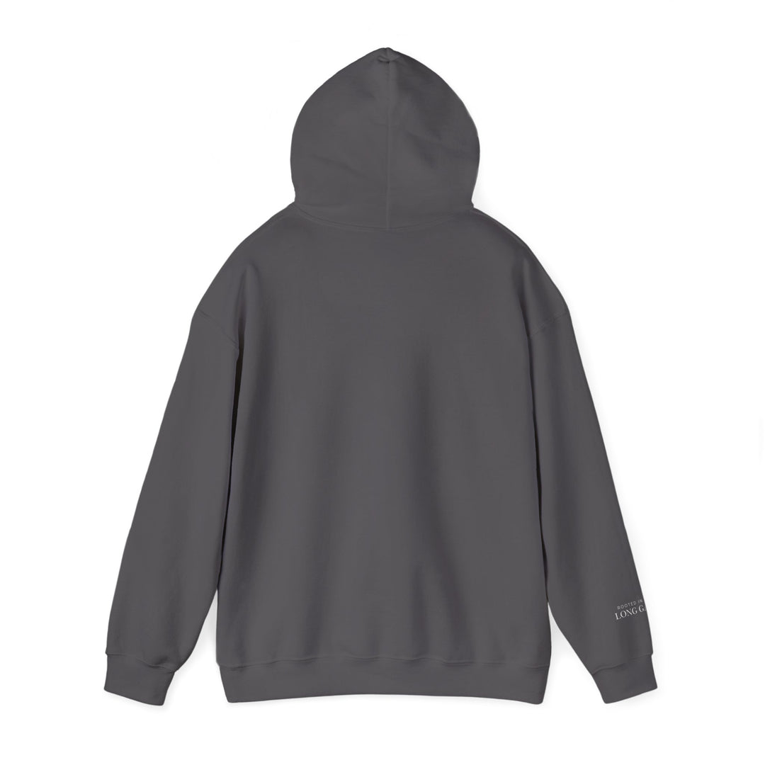 Rooted In the Long Game – Giant Tortoise Edition | Grounded & Gentle Series | Unisex Heavy Blend™ Hooded Sweatshirt | Eco-Friendly Apparel