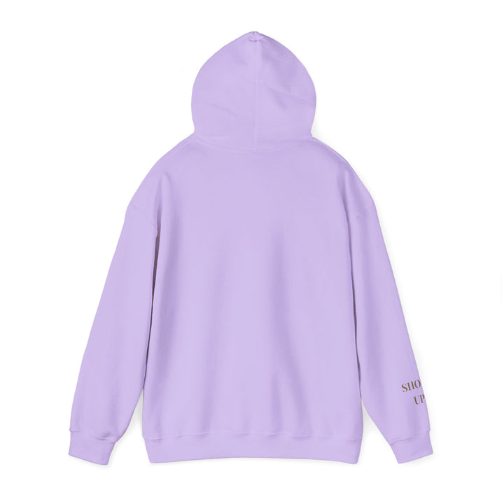 Show Up – Lion | Empowered & Bold Series | Unisex Heavy Blend™ Hooded Sweatshirt | Eco-Friendly Apparel