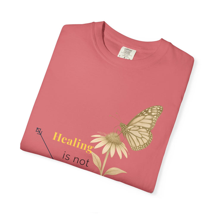 Healing is not Linear – Monarch Butterfly | Hopeful & Healing | Sketch Series by Pure Perspective App | Eco Friendly Graphic Tee
