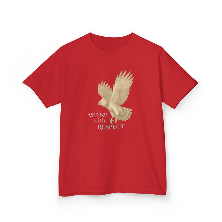 Kids Harpy Eagle Tee | "Rise with Kindness" | Sketch Design | Eco-Conscious | Empowered & Bold