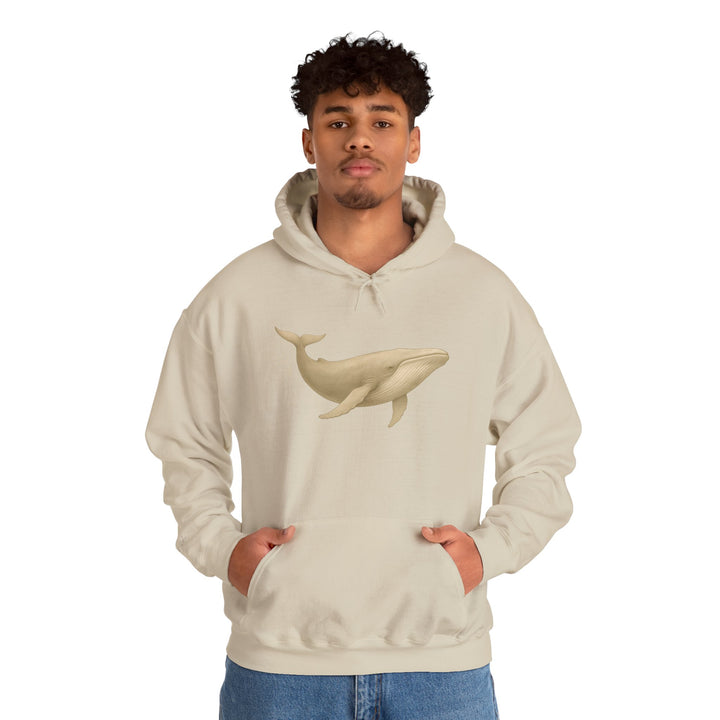 Endure – Blue Whale Edition | Connected & Compassionate Series | Unisex Heavy Blend™ Hooded Sweatshirt | Eco-Friendly Apparel