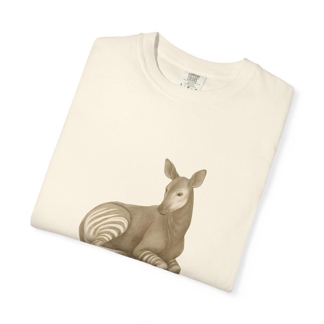 Returning to Center – Okapi | Calm & Centered | Sketch Series by Pure Perspective | Eco Friendly Graphic Tee