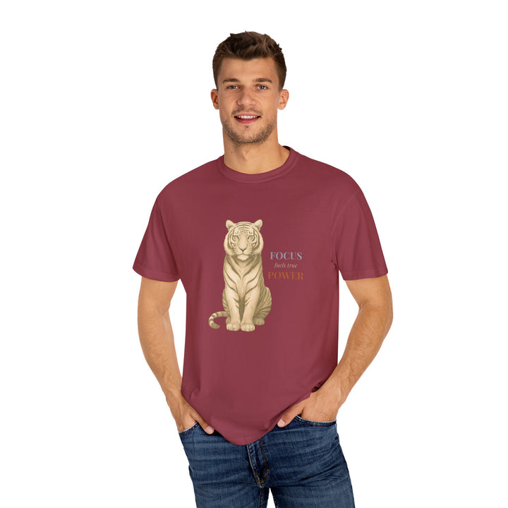 Force fuels true Power – Tiger | Empowered & Bold | Sketch Series by Pure Perspective | Eco Friendly Graphic Tee