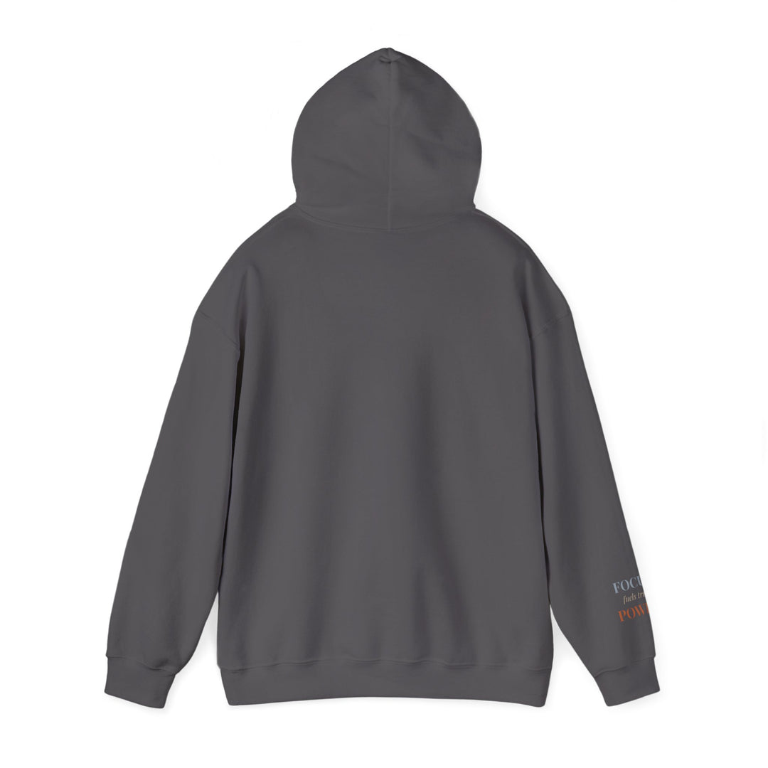 Focus Fuels True Power – Tiger | Empowered & Bold Series | Unisex Heavy Blend™ Hooded Sweatshirt | Eco-Friendly Apparel