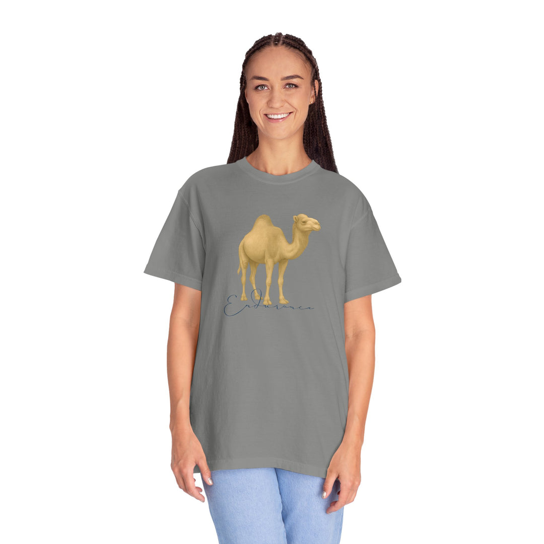 Endurance – Camel Edition | Patient & Peaceful | Sketch Series by Pure Perspective | Eco Friendly Graphic Tee