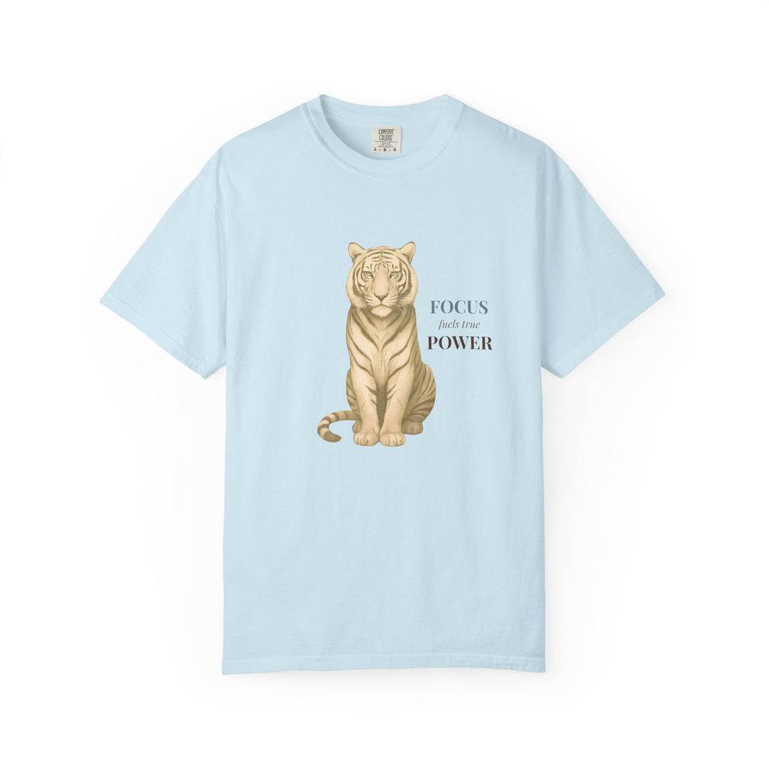 Force fuels true Power – Tiger | Empowered & Bold | Sketch Series by Pure Perspective | Eco Friendly Graphic Tee