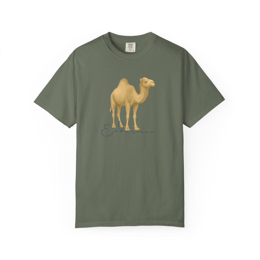 Endurance – Camel Edition | Patient & Peaceful | Sketch Series by Pure Perspective | Eco Friendly Graphic Tee