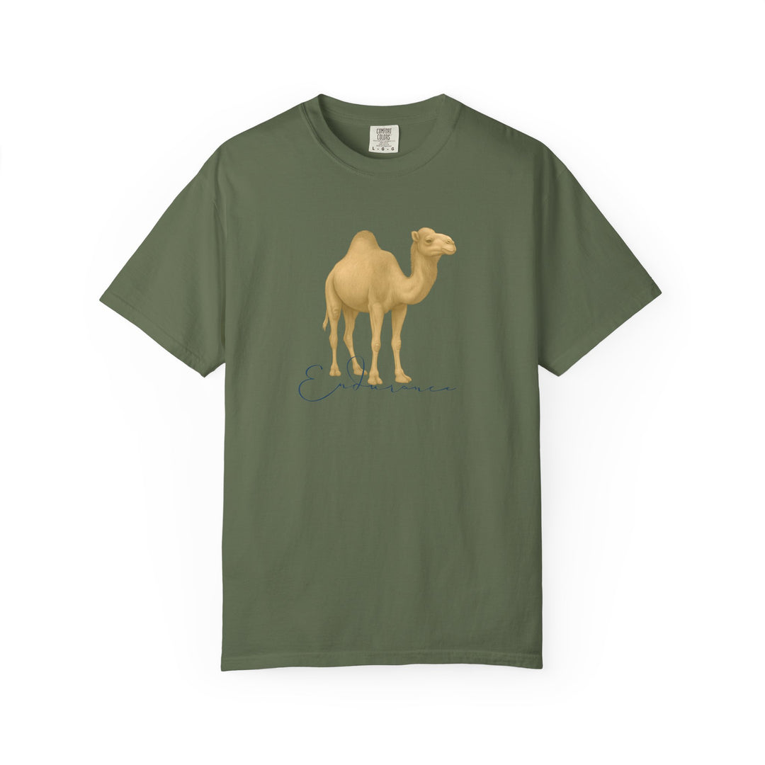 Endurance – Camel Edition | Patient & Peaceful | Sketch Series by Pure Perspective | Eco Friendly Graphic Tee