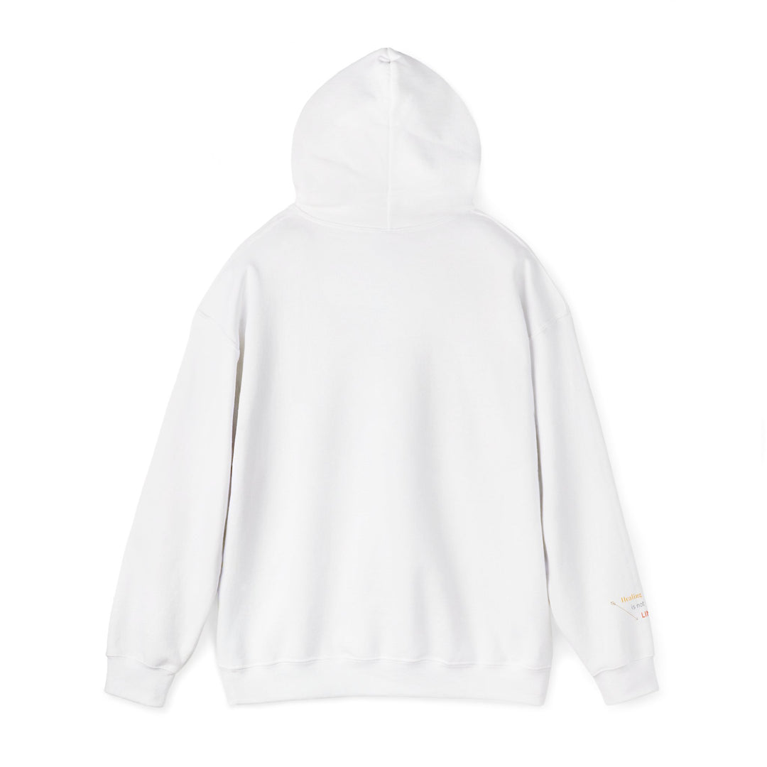 Healing is not Linear – Monarch Butterfly Edition | Hopeful & Healing Series | Unisex Heavy Blend™ Hooded Sweatshirt | Eco-Friendly Apparel