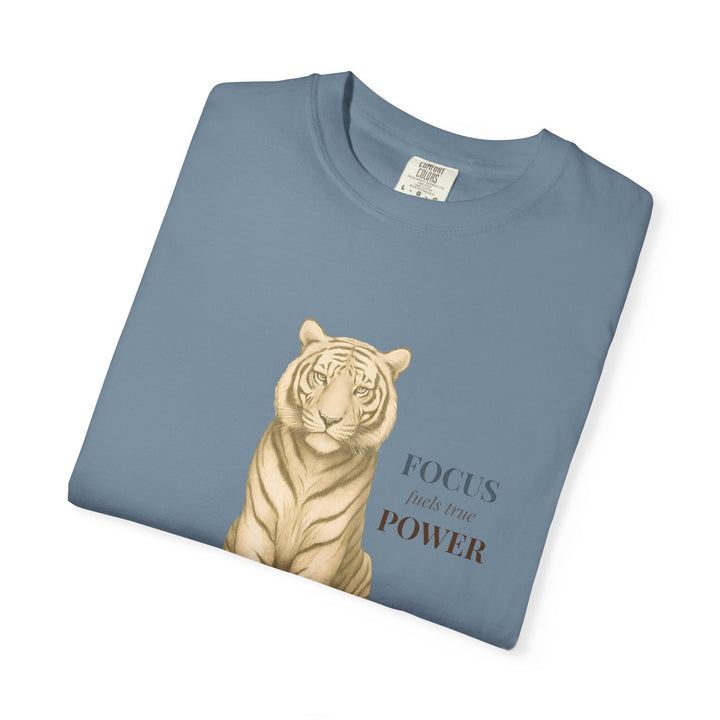 Force fuels true Power – Tiger | Empowered & Bold | Sketch Series by Pure Perspective | Eco Friendly Graphic Tee