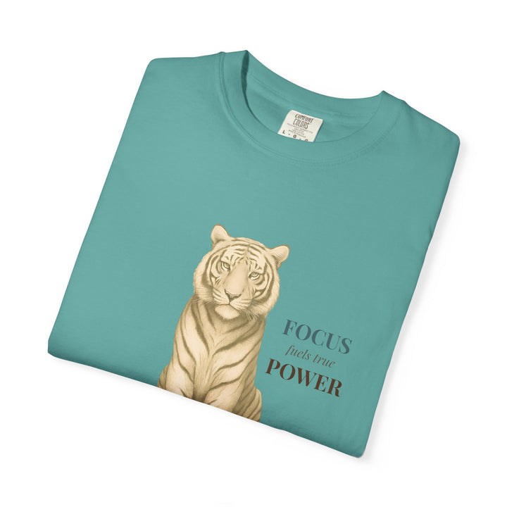 Force fuels true Power – Tiger | Empowered & Bold | Sketch Series by Pure Perspective | Eco Friendly Graphic Tee