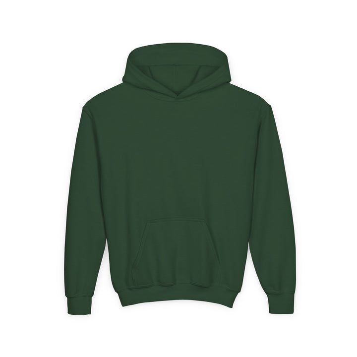 Kids African Wild Dog "Loyalty is Our Compass" Heavy Blend Hoodie | Back Print Design | Empowered & Bold | Inspirational Message