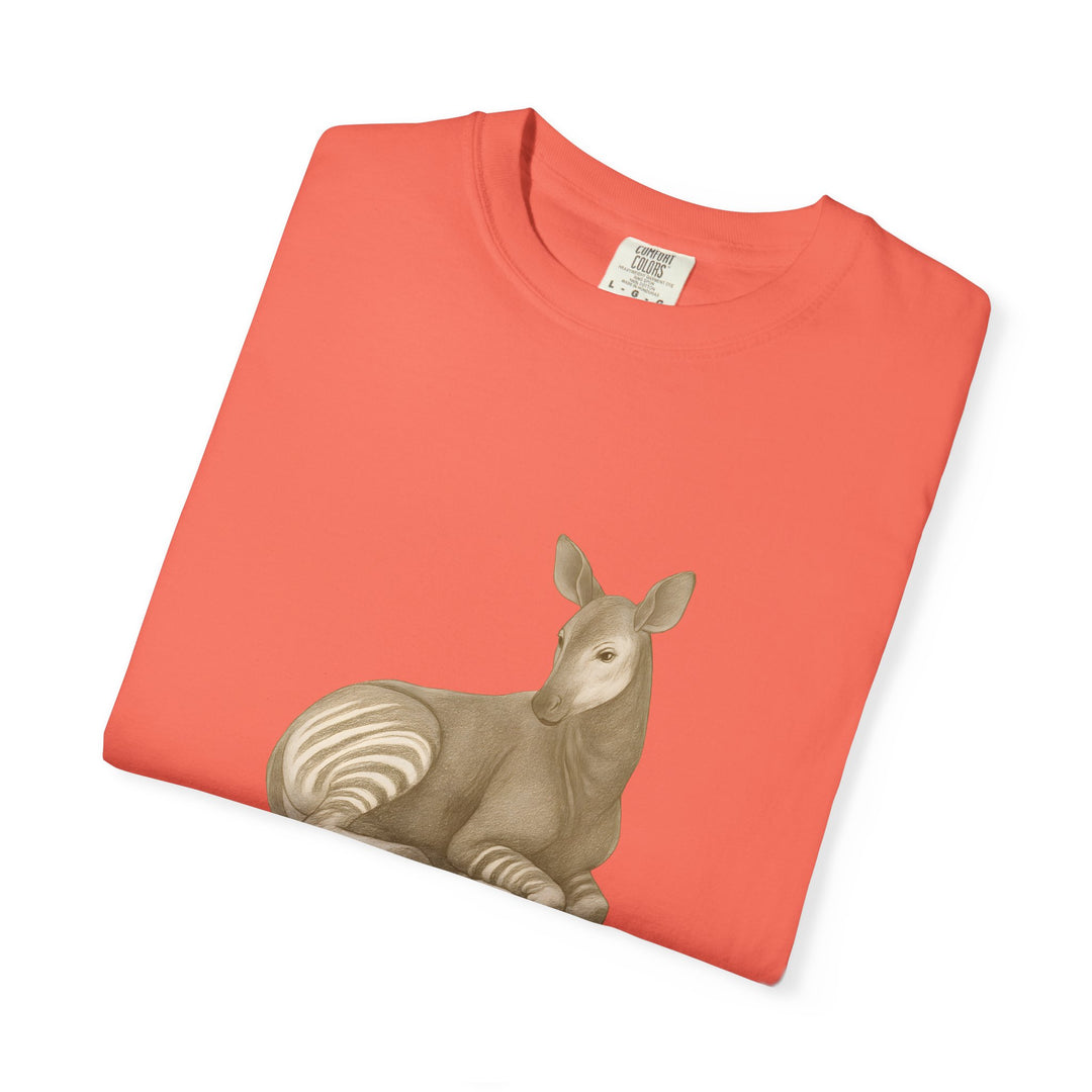 Returning to Center – Okapi | Calm & Centered | Sketch Series by Pure Perspective | Eco Friendly Graphic Tee