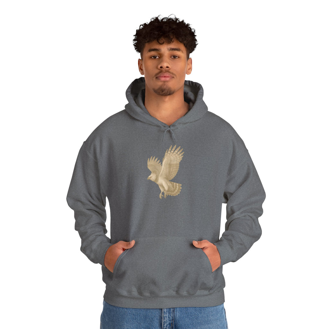 Ascend with Respect – Harpy Eagle | Empowered & Bold Series | Unisex Heavy Blend™ Hooded Sweatshirt | Eco-Friendly Apparel