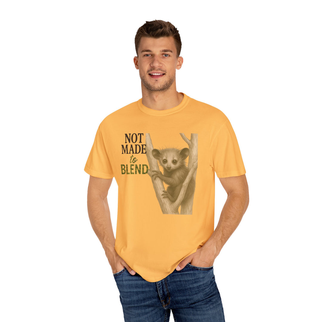 Not Made to Blend – Aye Aye | Reflective & Wise | Sketch Series by Pure Perspective App | Eco Friendly Graphic Tee