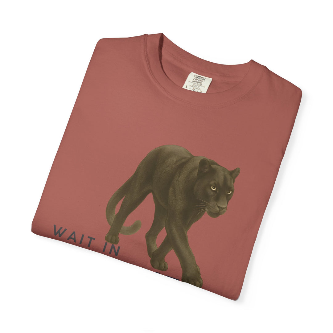 Weight in Silence – Jaguar | Reflective & Wise | Sketch Series by Pure Perspective | Eco Friendly Graphic Tee