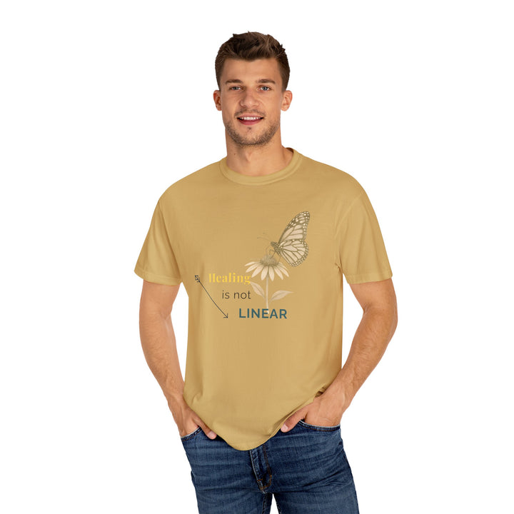 Healing is not Linear – Monarch Butterfly | Hopeful & Healing | Sketch Series by Pure Perspective App | Eco Friendly Graphic Tee