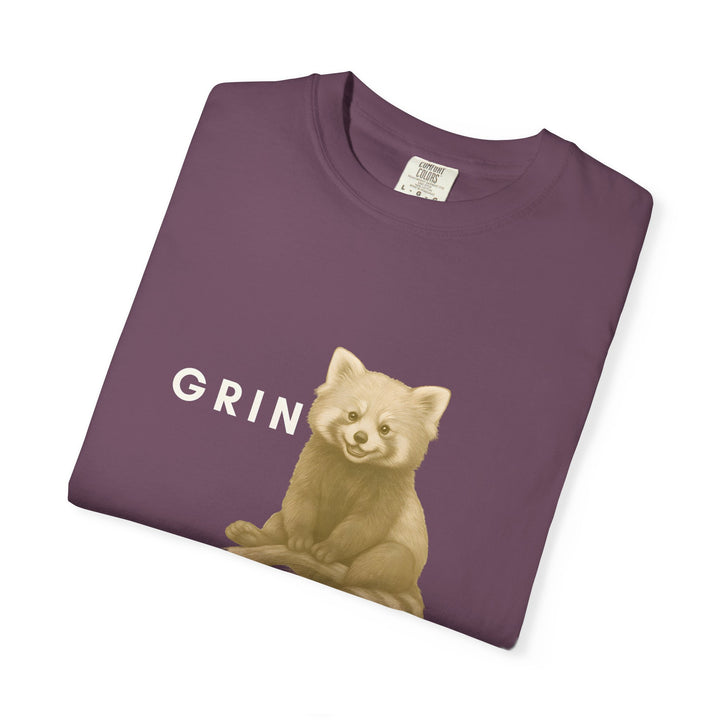 Grin and go on – Red Panda | Joyful & Playful | Sketch Series by Pure Perspective App | Eco Friendly Graphic Tee