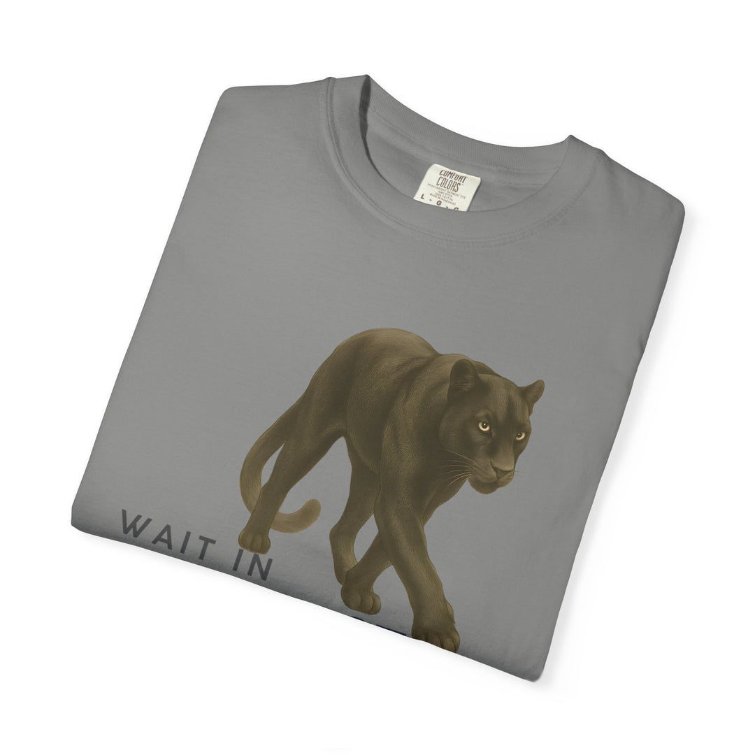 Weight in Silence – Jaguar | Reflective & Wise | Sketch Series by Pure Perspective | Eco Friendly Graphic Tee