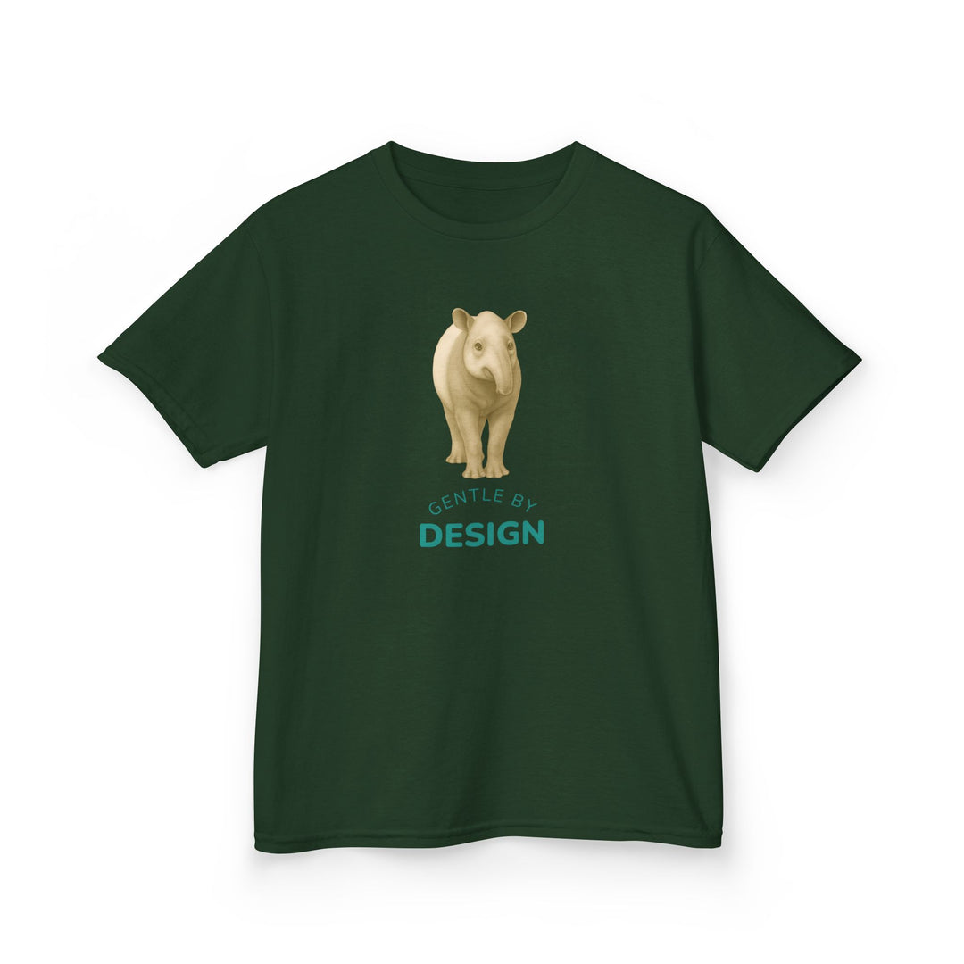 Kids Tapir Tee | "Gentle by Design" | Sketch Design | Eco-Conscious | Grounded & Gentle