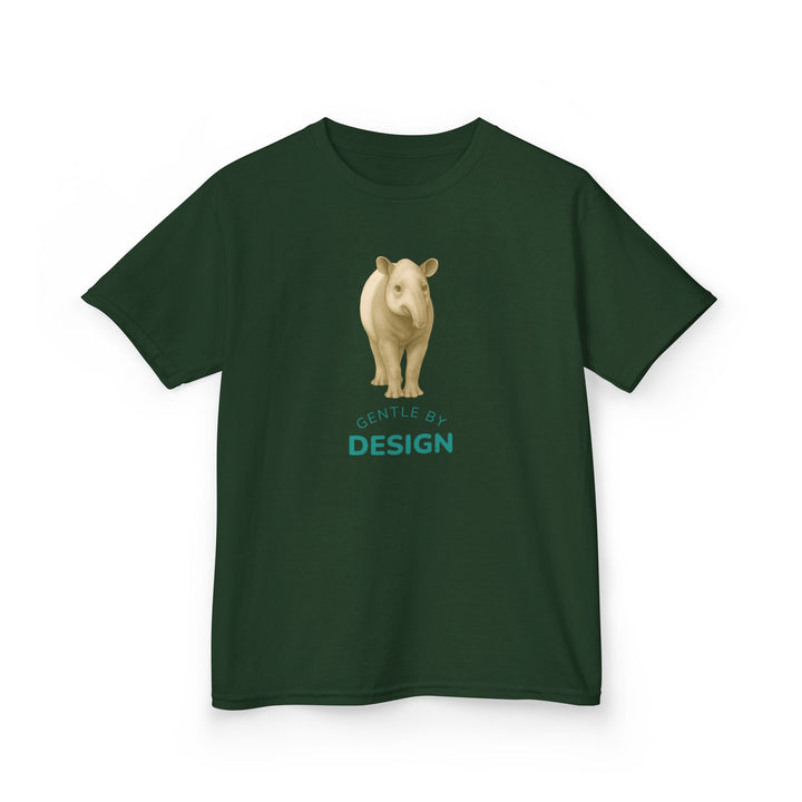 Kids Tapir Tee | "Gentle by Design" | Sketch Design | Eco-Conscious | Grounded & Gentle