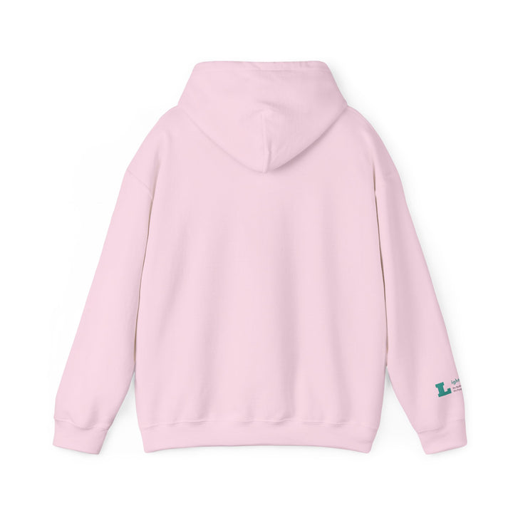 Lighten Up – Golden Snub-Nosed Monkey | Empowered & Bold Series | Unisex Heavy Blend™ Hooded Sweatshirt | Eco-Friendly Apparel