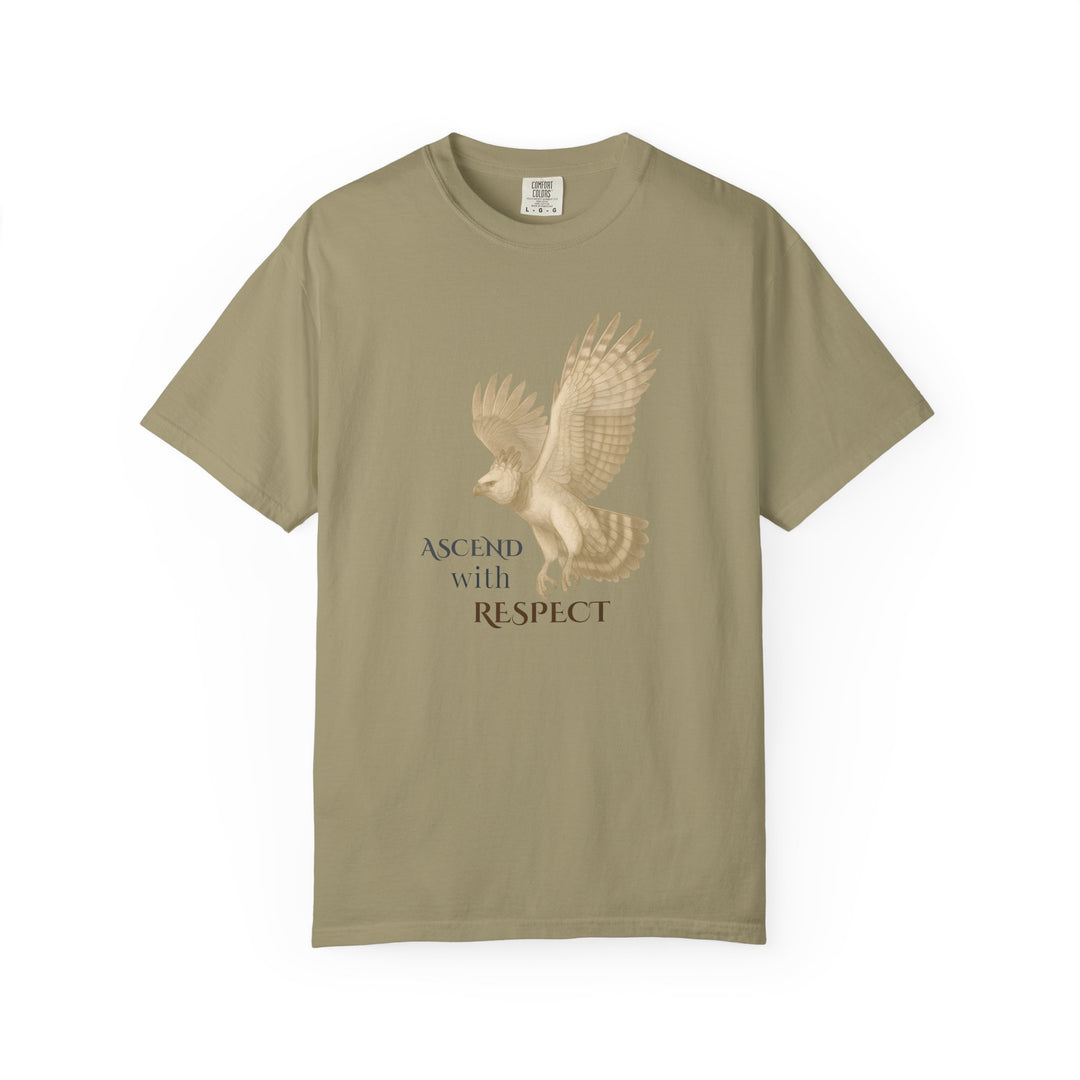 Ascend with Respect – Harpy Eagle | Empowered & Bold | Sketch Series by Pure Perspective | Eco Friendly Graphic Tee