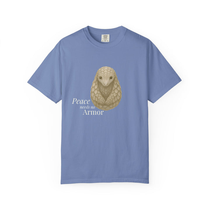 Peace Needs No Armor – Pangolin | Calm & Centered | Sketch Series by Pure Perspective | Eco Friendly Graphic Tee