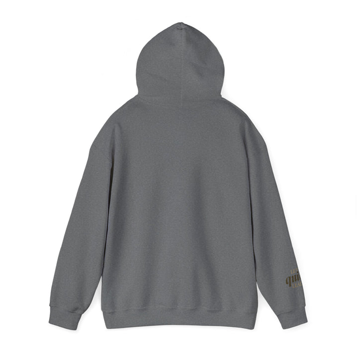 Let Quiet Lead – Barn Owl Edition | Calm & Centered Series | Unisex Heavy Blend™ Hooded Sweatshirt | Eco-Friendly Apparel