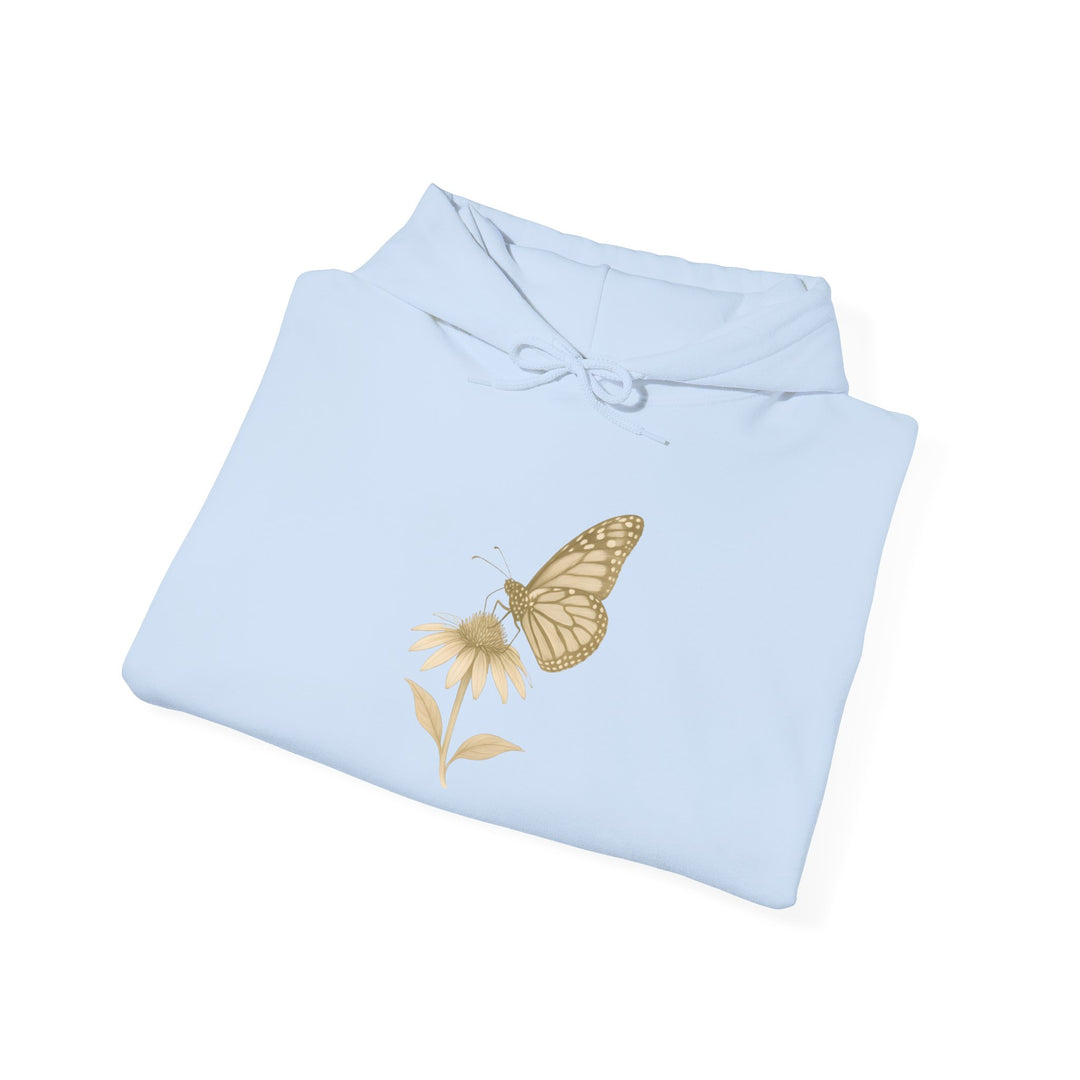 Healing is not Linear – Monarch Butterfly Edition | Hopeful & Healing Series | Unisex Heavy Blend™ Hooded Sweatshirt | Eco-Friendly Apparel