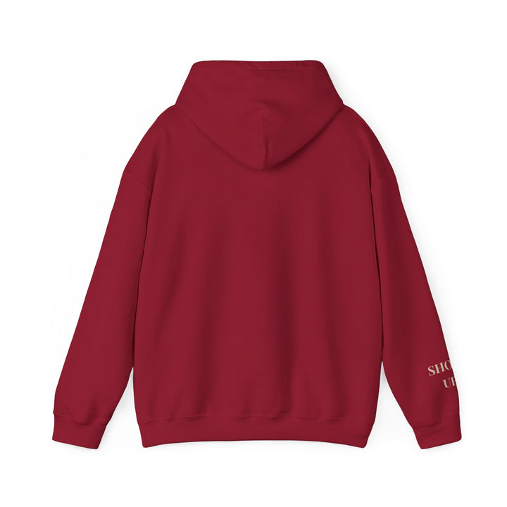Show Up – Lion | Empowered & Bold Series | Unisex Heavy Blend™ Hooded Sweatshirt | Eco-Friendly Apparel