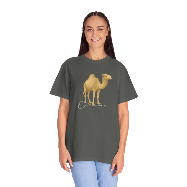 Endurance – Camel Edition | Patient & Peaceful | Sketch Series by Pure Perspective | Eco Friendly Graphic Tee