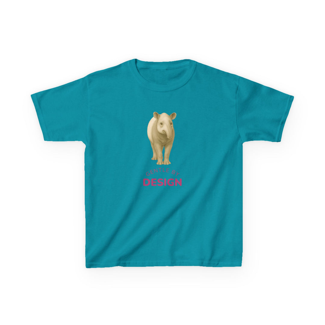 Kids Tapir Tee | "Gentle by Design" | Sketch Design | Eco-Conscious | Grounded & Gentle
