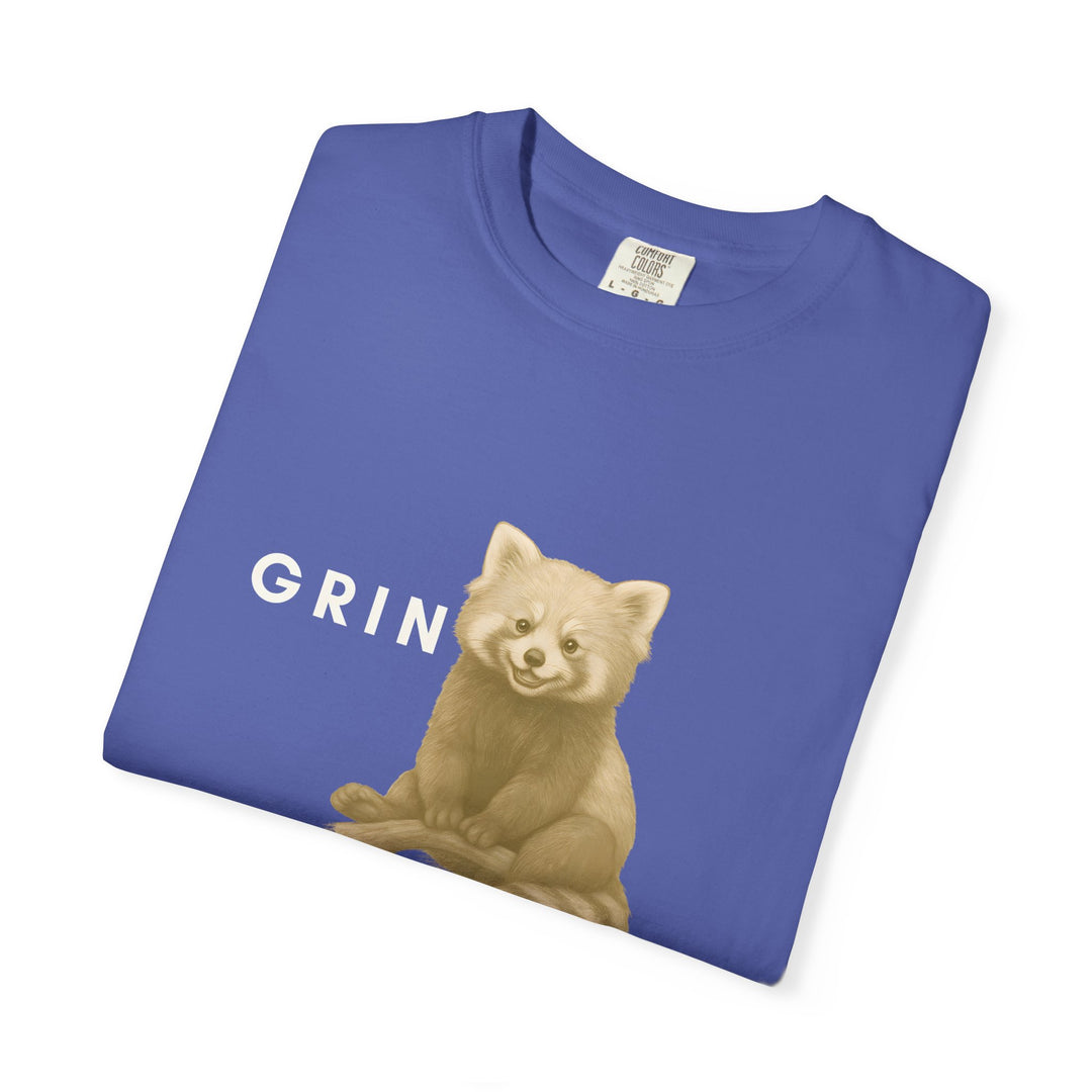 Grin and go on – Red Panda | Joyful & Playful | Sketch Series by Pure Perspective App | Eco Friendly Graphic Tee
