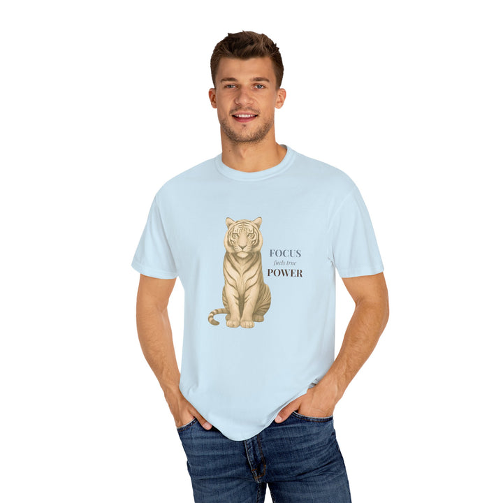 Force fuels true Power – Tiger | Empowered & Bold | Sketch Series by Pure Perspective | Eco Friendly Graphic Tee