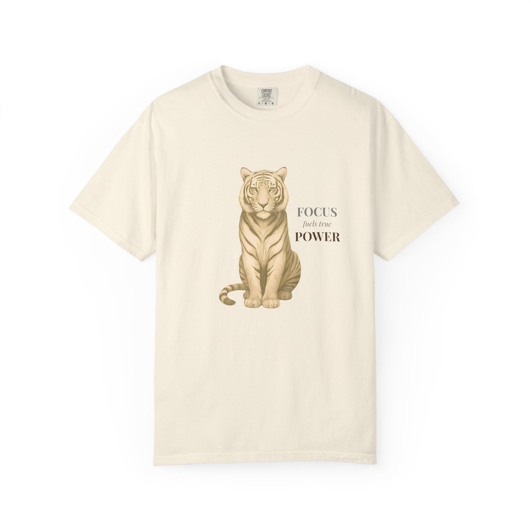 Force fuels true Power – Tiger | Empowered & Bold | Sketch Series by Pure Perspective | Eco Friendly Graphic Tee