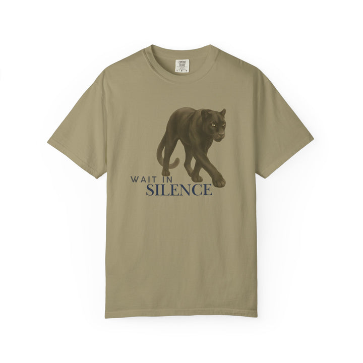 Weight in Silence – Jaguar | Reflective & Wise | Sketch Series by Pure Perspective | Eco Friendly Graphic Tee