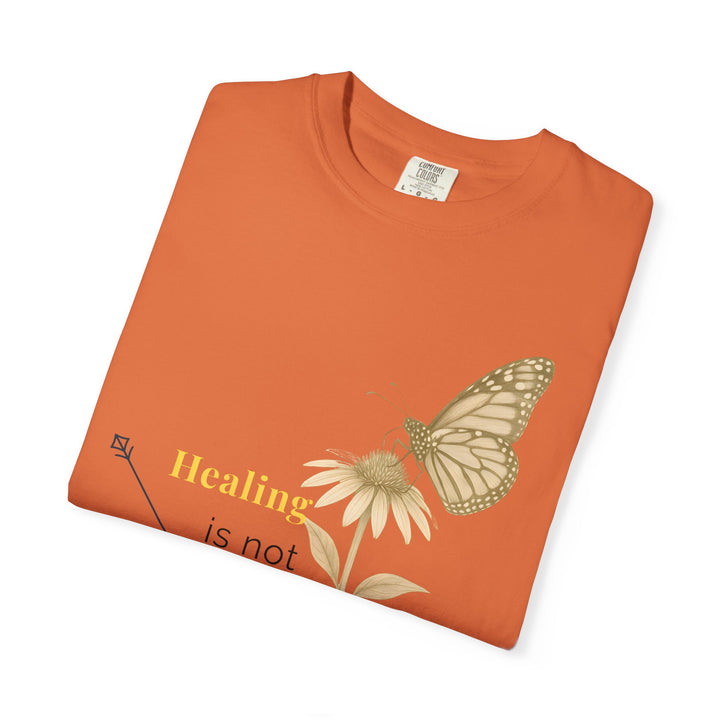 Healing is not Linear – Monarch Butterfly | Hopeful & Healing | Sketch Series by Pure Perspective App | Eco Friendly Graphic Tee