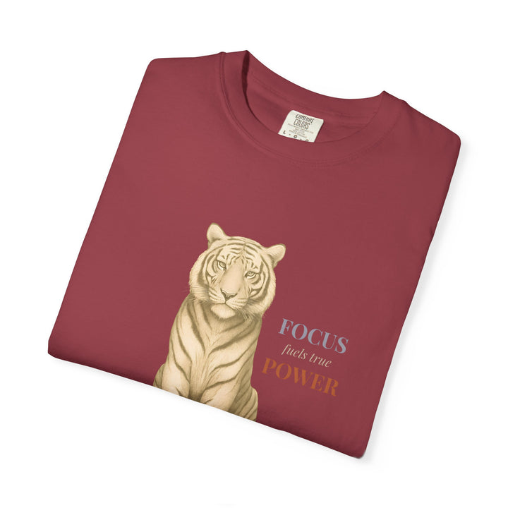 Force fuels true Power – Tiger | Empowered & Bold | Sketch Series by Pure Perspective | Eco Friendly Graphic Tee