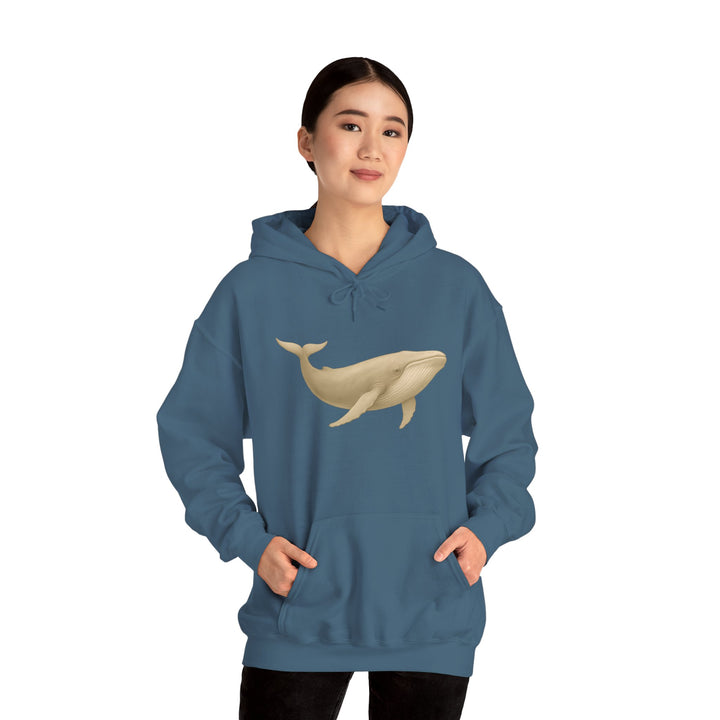 Endure – Blue Whale Edition | Connected & Compassionate Series | Unisex Heavy Blend™ Hooded Sweatshirt | Eco-Friendly Apparel