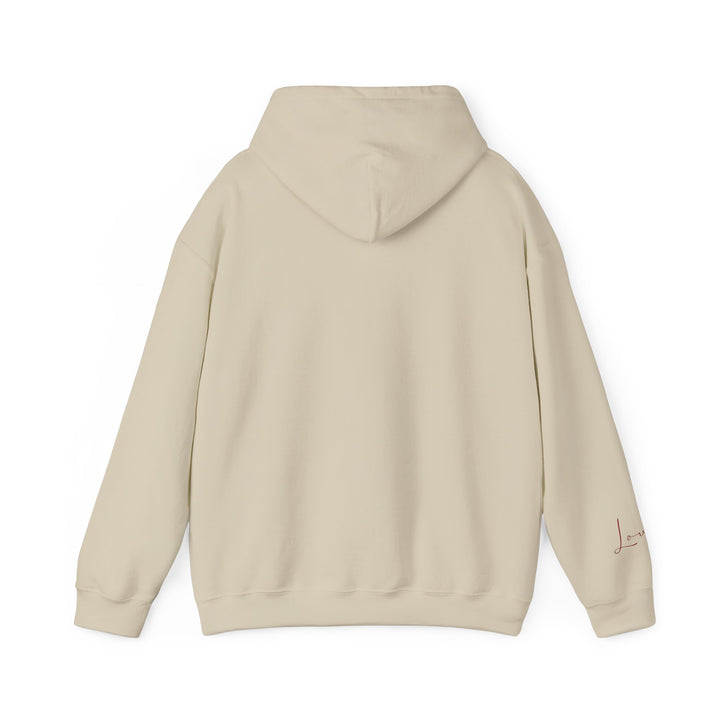 Love – Elephant Mother and Calf Edition | Connected & Compassionate Series | Unisex Heavy Blend™ Hooded Sweatshirt | Eco-Friendly Apparel