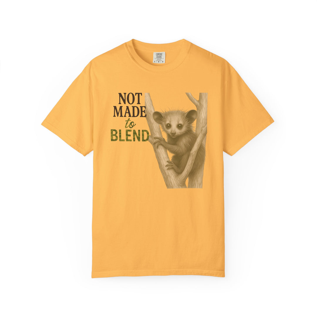Not Made to Blend – Aye Aye | Reflective & Wise | Sketch Series by Pure Perspective App | Eco Friendly Graphic Tee