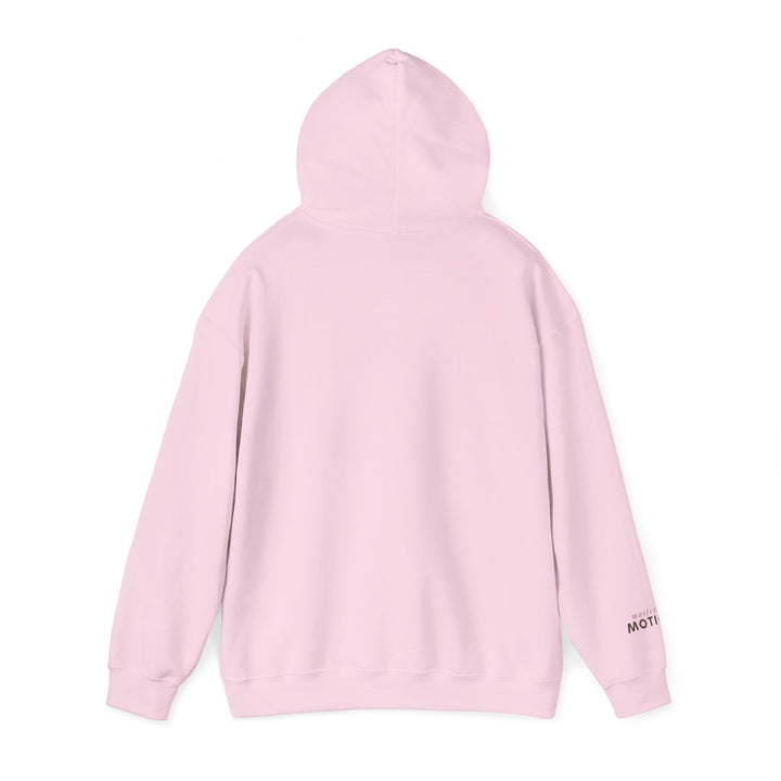 Mastery in Motion – Snow Leopard Edition | Patient & Peaceful Series | Unisex Heavy Blend™ Hooded Sweatshirt | Eco-Friendly Apparel