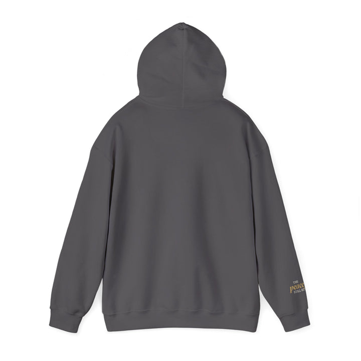The Peaceful Still Resist – Rhino Edition | Patient & Peaceful Series | Unisex Heavy Blend™ Hooded Sweatshirt | Eco-Friendly Apparel