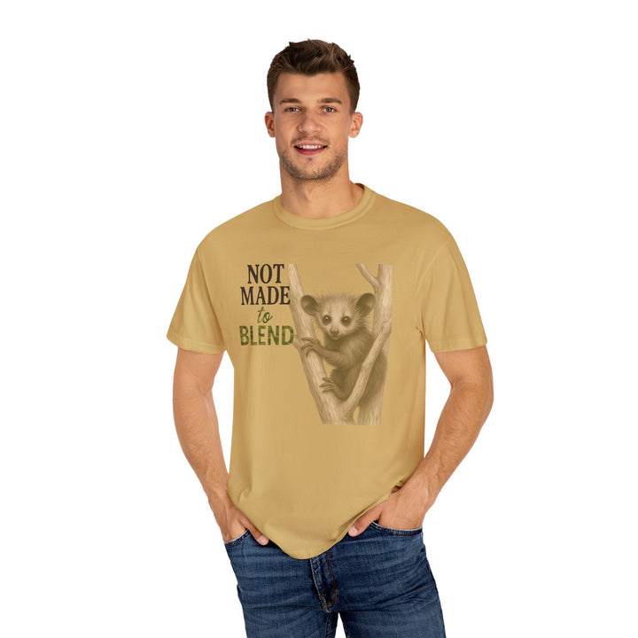 Not Made to Blend – Aye Aye | Reflective & Wise | Sketch Series by Pure Perspective App | Eco Friendly Graphic Tee