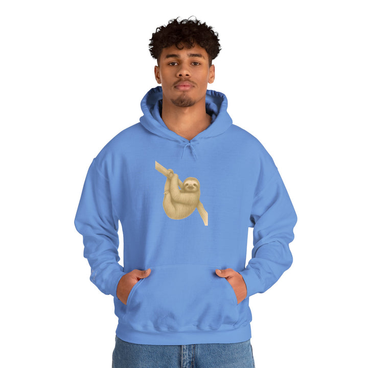 Time is Yours – Sloth Edition | Connected & Compassionate Series | Unisex Heavy Blend™ Hooded Sweatshirt | Eco-Friendly Apparel