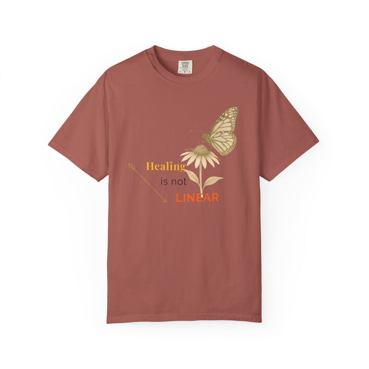 Healing is not Linear – Monarch Butterfly | Hopeful & Healing | Sketch Series by Pure Perspective App | Eco Friendly Graphic Tee